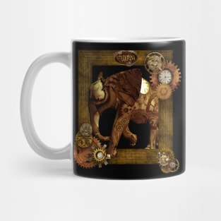 Steampunk elephant Mug